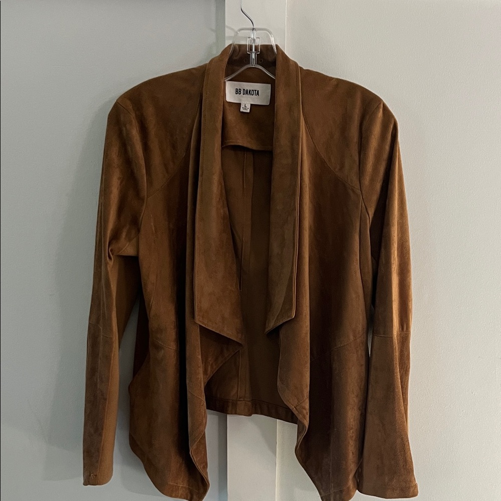 BB Dakota Tan Suede Jacket